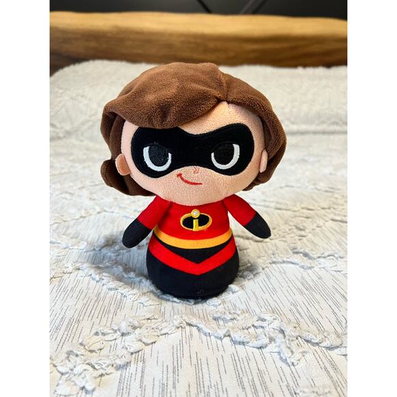 Incredibles 2 Disney Funko Plush Mom Super Hero Mrs. Incredible Stuffed Toy - Picture 1 of 3